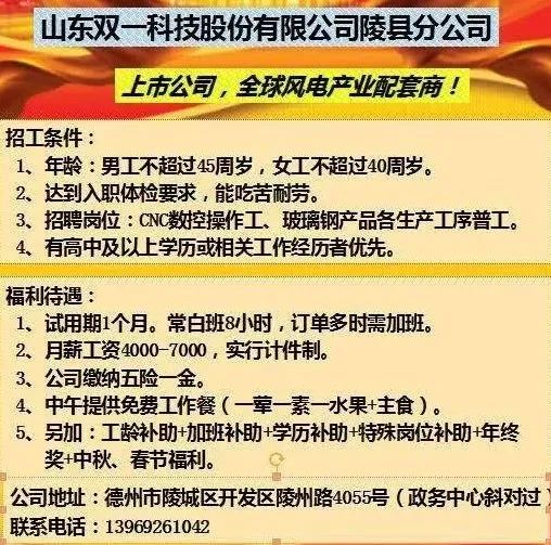 胶南最新单位招聘信息汇总