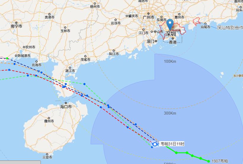 深圳台风最新动态及应对策略，台风网实时更新